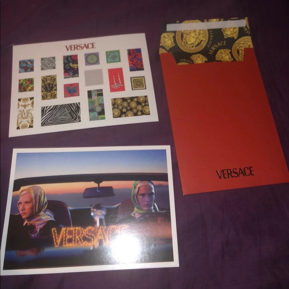 Versace Gift envelope